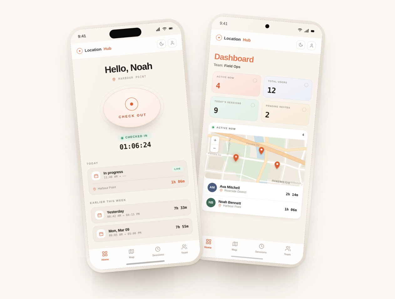 Location Hub Mobile Apps